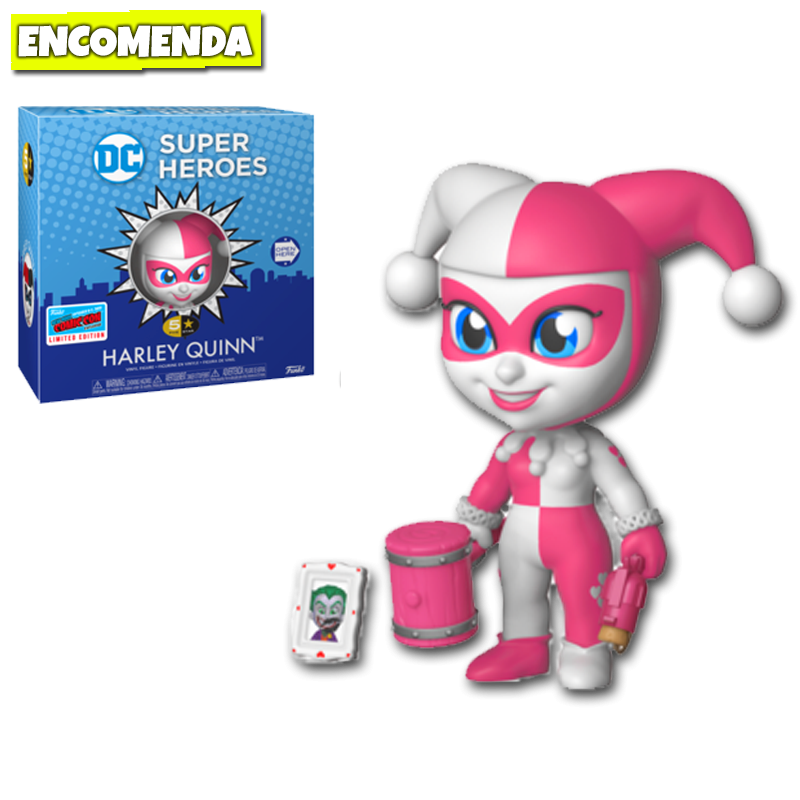 Funko 5 Star Harley Quinn Pink NYCC Loja TSC