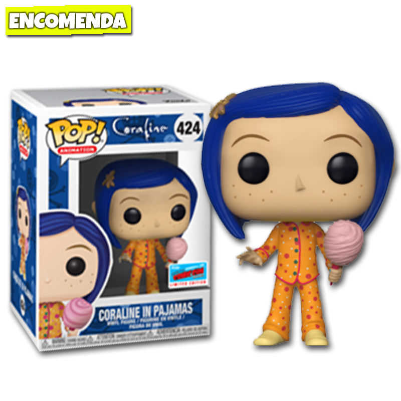 Funko Pop Coraline em Pijama - Figura de Vinil - Brinquedo Livre