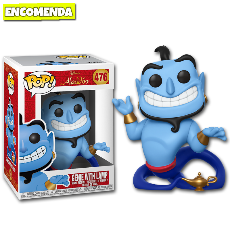 Funko Pop! Aladdin - Gênio com Lampada #476 - Loja TSC