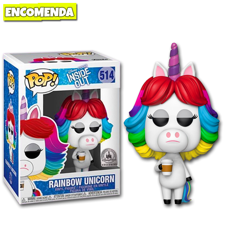 Funko Pop! Divertida Mente - Rainbow Unicorn #514 - Loja TSC