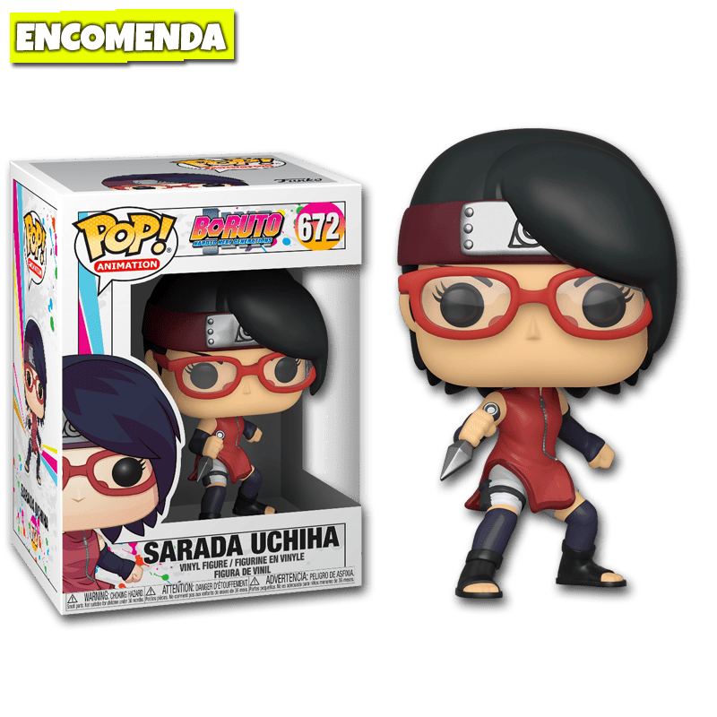 Funko Pop! Boruto - Sarada Uchiha #672 - Loja TSC