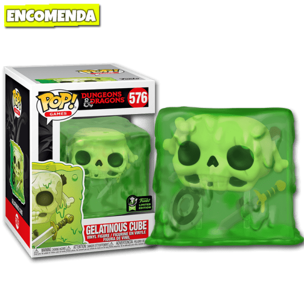 Funko Pop Dungeons & Dragons Gelatinous Cube 576 Comic Con 2020