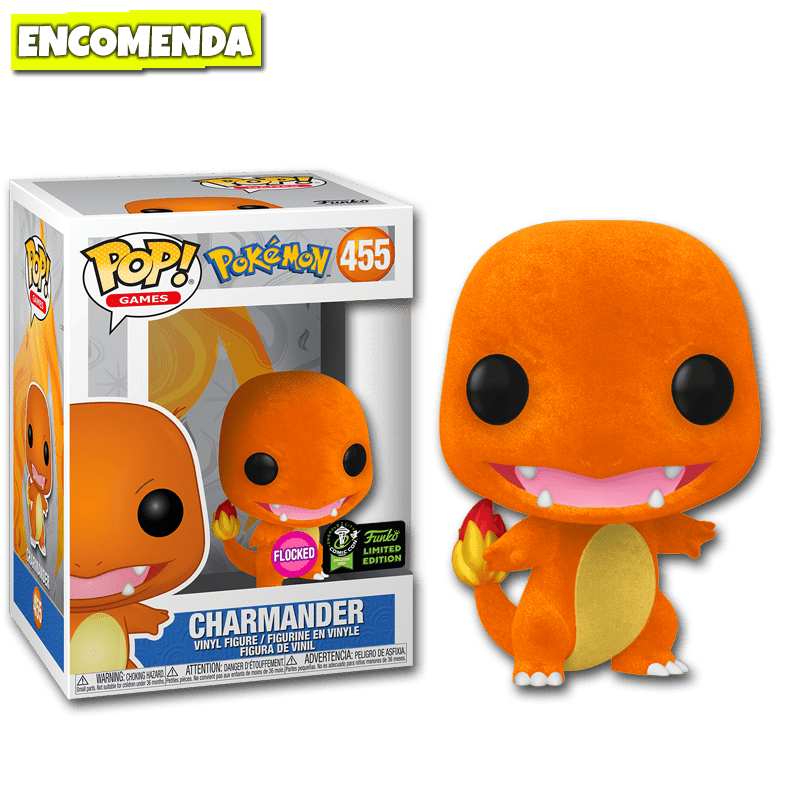 Funko Pop! Pokémon Charmander (Flocked) 2020 Spring