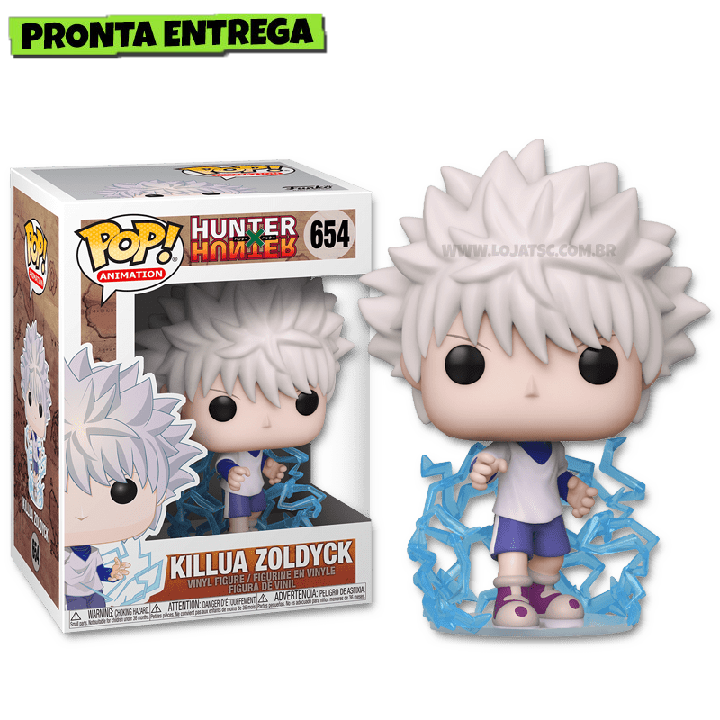 Funko Pop! Hunter x Hunter Killua Zoldyck 654 Loja TSC