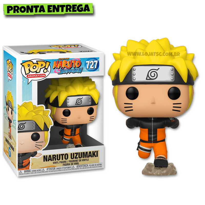 Funko Pop Naruto Shippuden Naruto Uzumaki 727 Loja Tsc