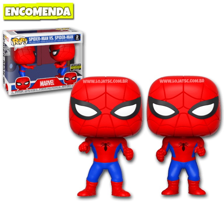 Funko Pop! Homem-Aranha vs Homem-Aranha (Pack) - Loja TSC