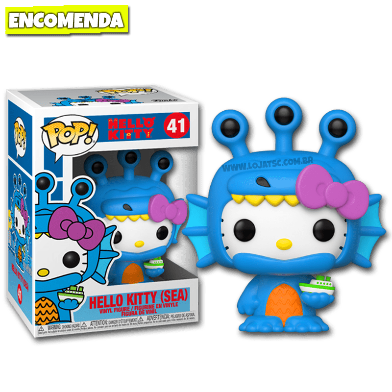 Funko Pop! Sanrio Kaiju Hello Kitty (Sea) Figure #41 - US