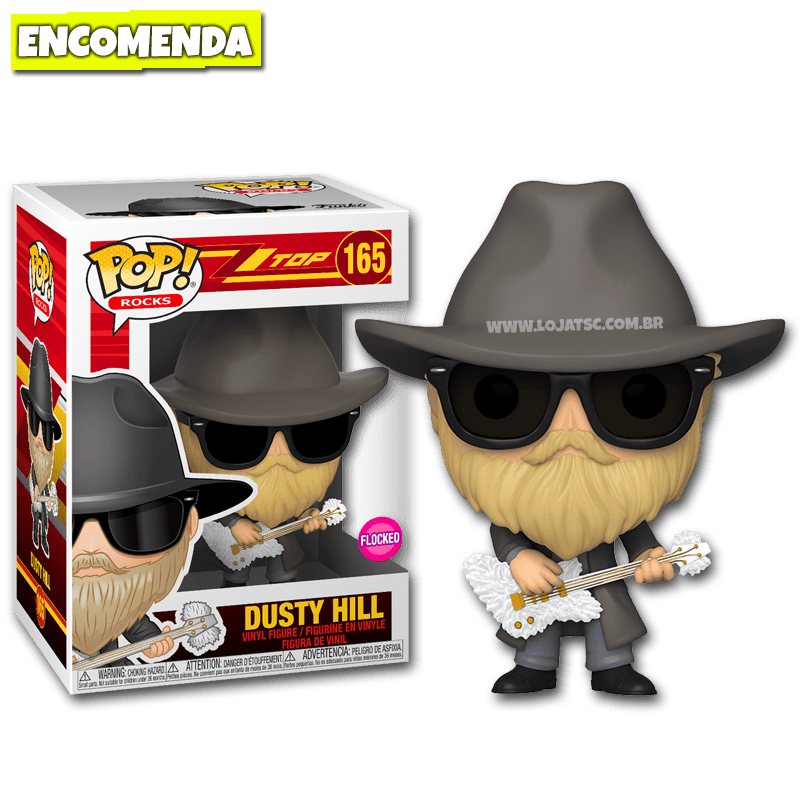 Funko Pop! ZZ Top Dusty Hill 165 Loja TSC