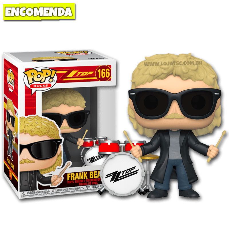 Funko Pop! ZZ Top Frank Beard 166 Loja TSC