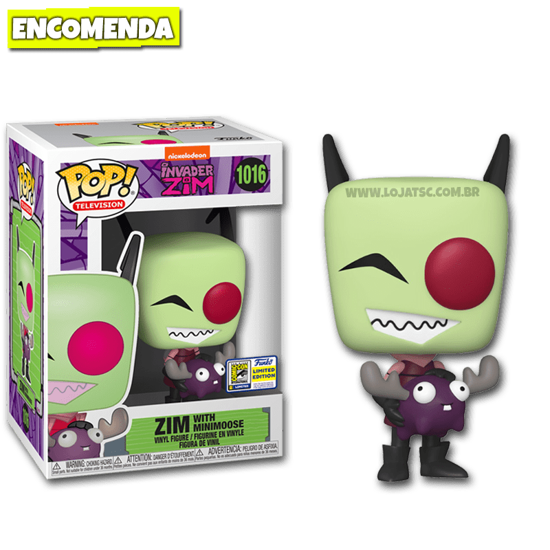 Preços baixos em Nickelodeon Invader Zim com desenho de Pelúcia e figuras  de ação de personagens de TV