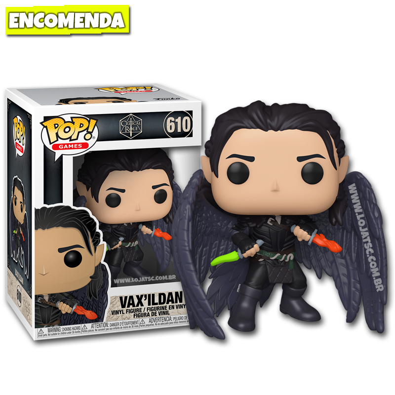 Funko Pop! Critical Role Vex'ildan 610 Loja TSC