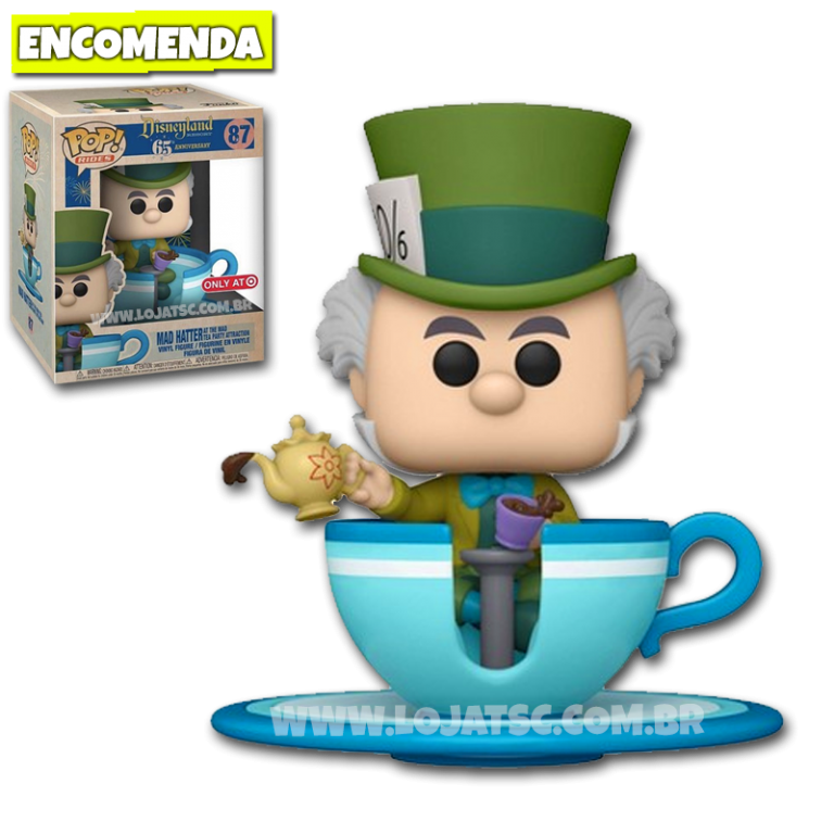 Funko Pop! Disney 65 anos - Chapeleiro Maluco #87 - Loja TSC