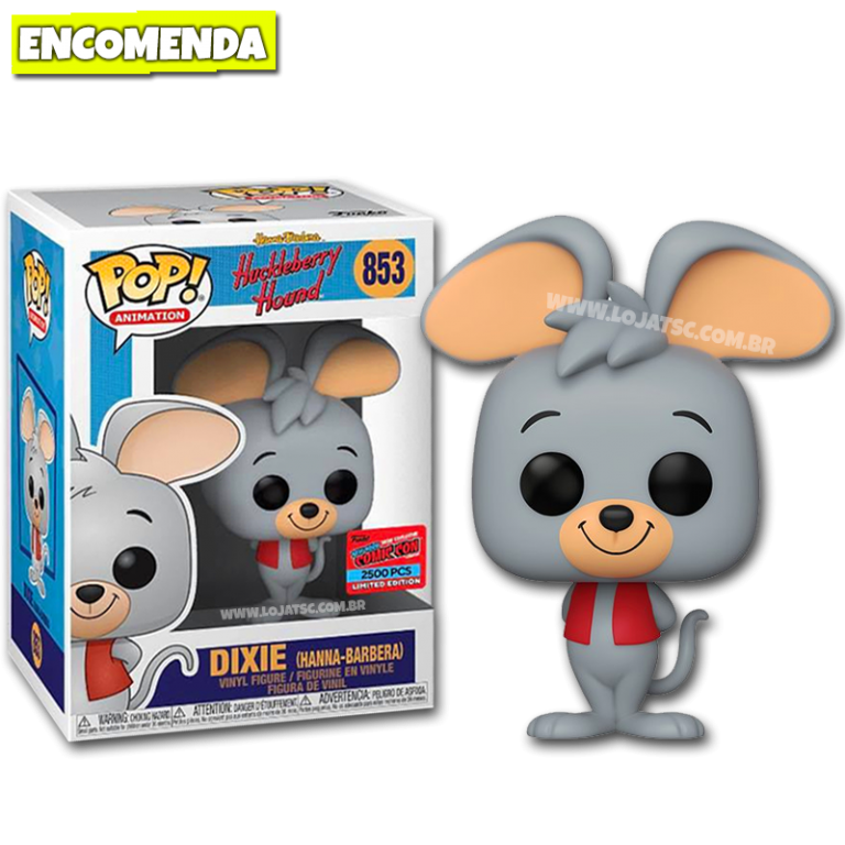 Funko Pop! #853: Huckleberry Hound - Dixie (NYCC 2020 Exclusive). Imperdibile Per Collezionisti!