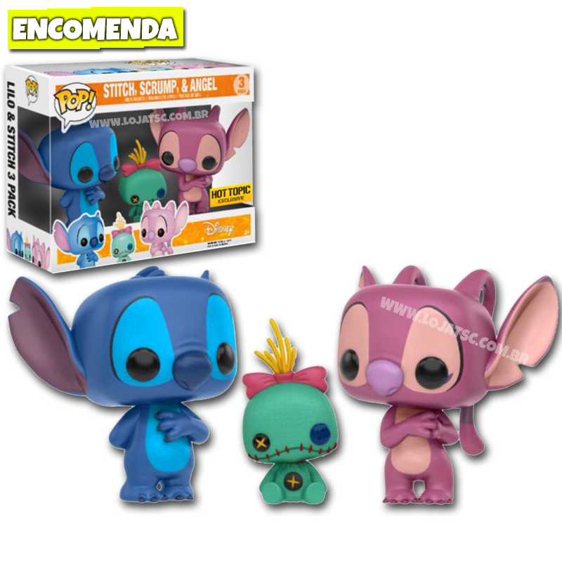 Funko Pop Disney - Porte clés Angel - Lilo et Stitch - BAM