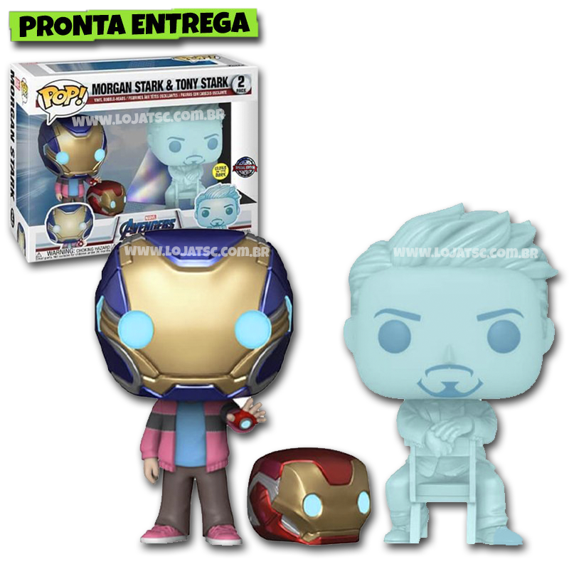 morgan and tony stark funko pop