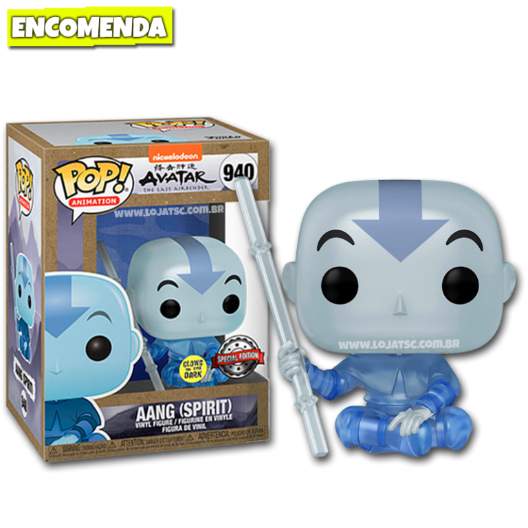 Funko Pop Avatar Aang Avatar State All Élément Gitd Mint