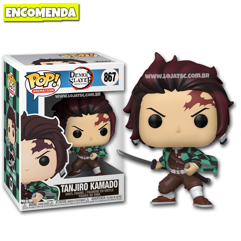 Funko Pop! Demon Slayer - Tanjiro Kamado #867 - Loja TSC