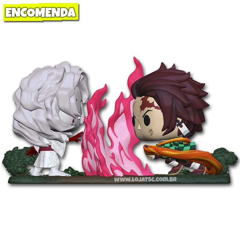 Funko Pop! Demon Slayer - Tanjiro vs Rui - Loja TSC