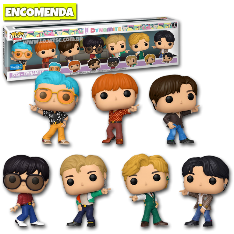 PRÉVENDA Funko Pop! BTS (PACK) Walmart Loja TSC