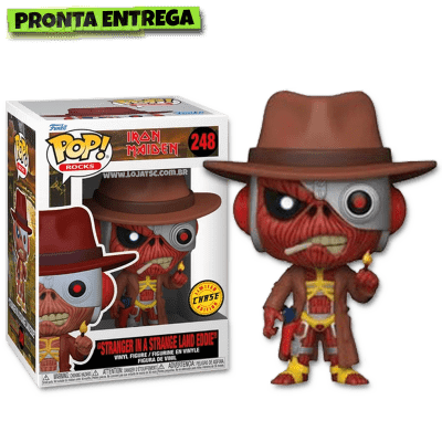 Funko Pop! Iron Maiden - Stranger ir a Strange Land Eddie 248 CHASE