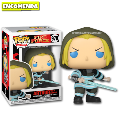 Funko Pop Anime: Fire Force - Maki #980 na Americanas Empresas