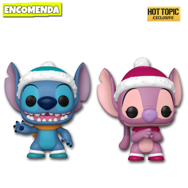 Figurine Pop Lilo et Stitch [Disney] pas cher : Stitch et Angel - Pack