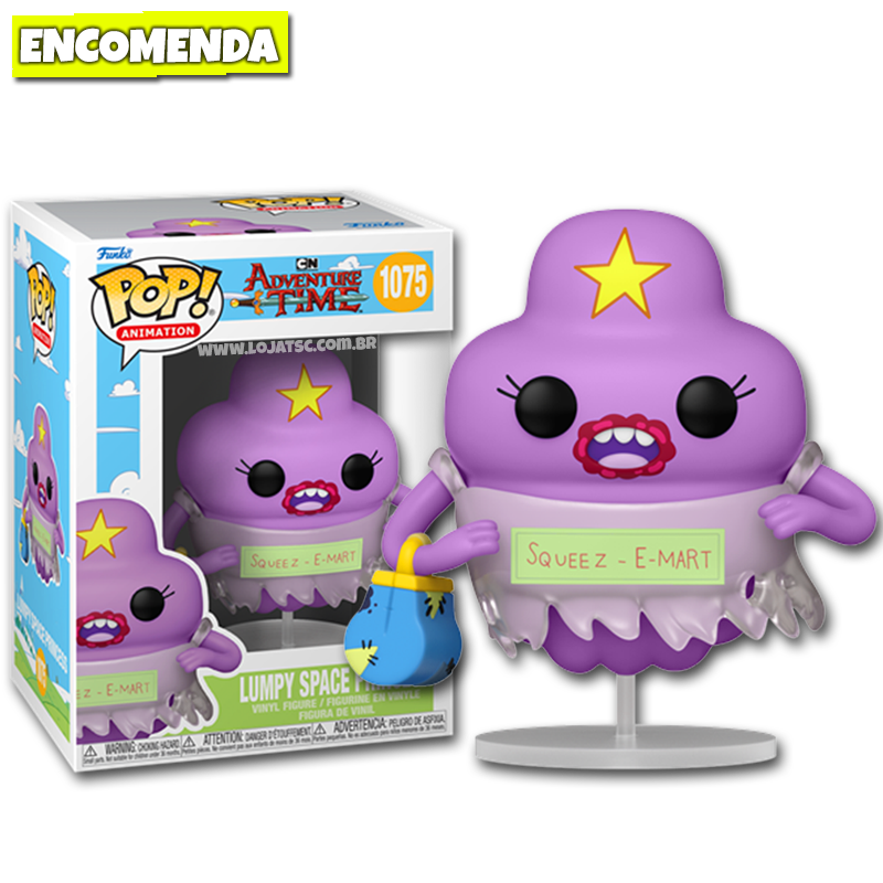 Funko Pop! Adventure Time – Lumpy Space Princess – Figurine Vinyle 9,5 Cm, Collection Officielle, Cadeau TV Fans