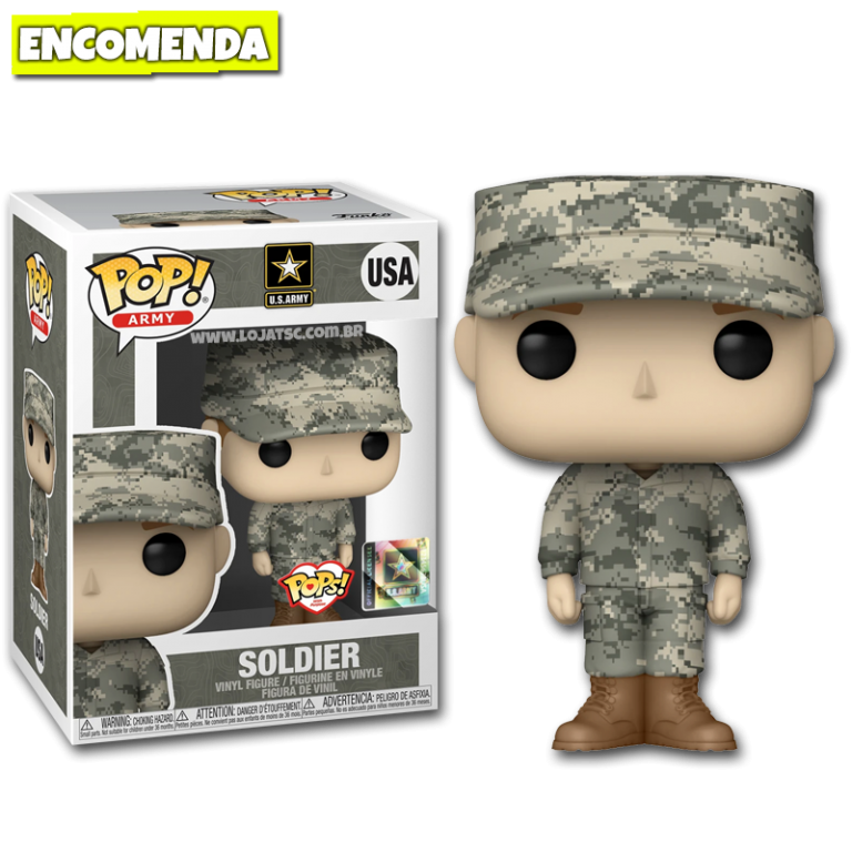 Pop! Vinyl Figur Air Force Male C – 3,75 Zoll, Offiziell Lizenziert, Sammlerfigur Für Militär-Fans