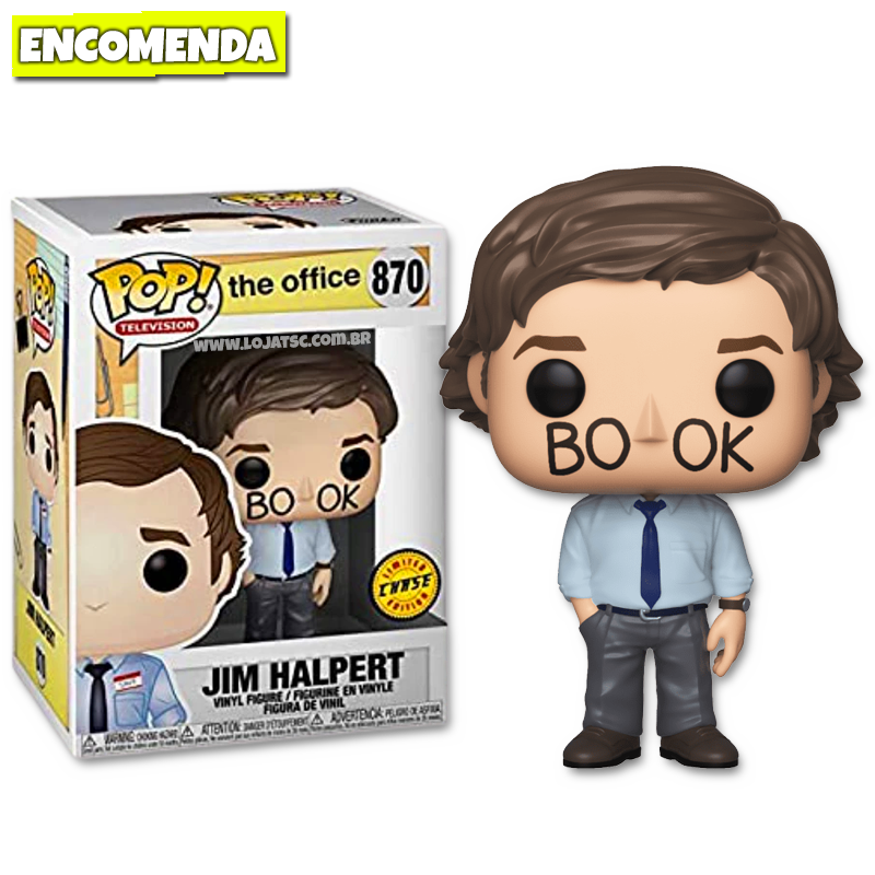 Funko Pop! The Office Jim Halpert 870 CHASE Loja TSC