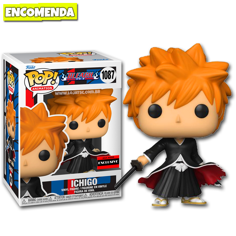 Funko Pop! Bleach - Ichigo #1087 (Combo) - Loja TSC