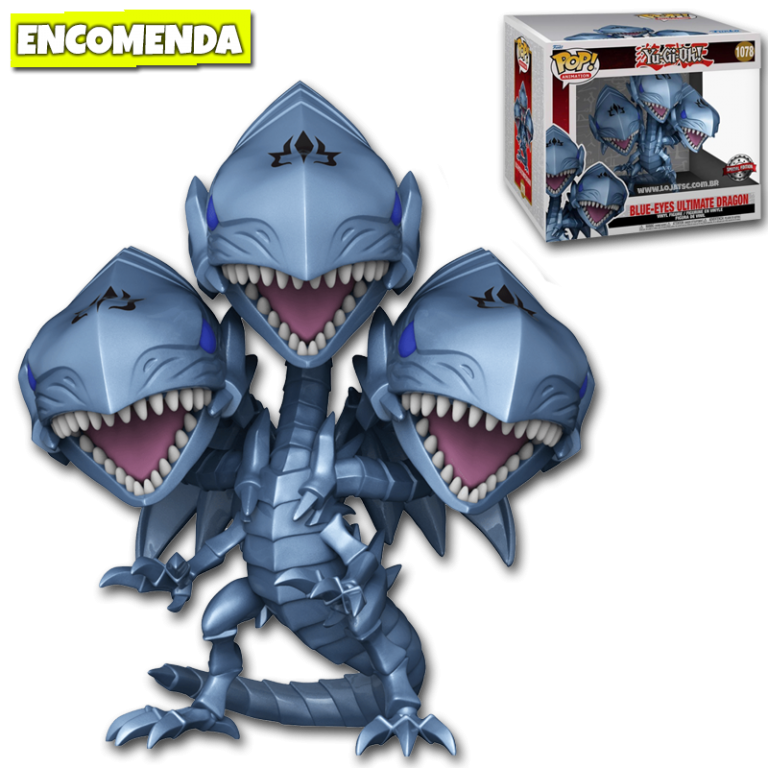 Funko Pop! YuGiOh! BlueEyes Ultimate Dragon 1078 Loja TSC