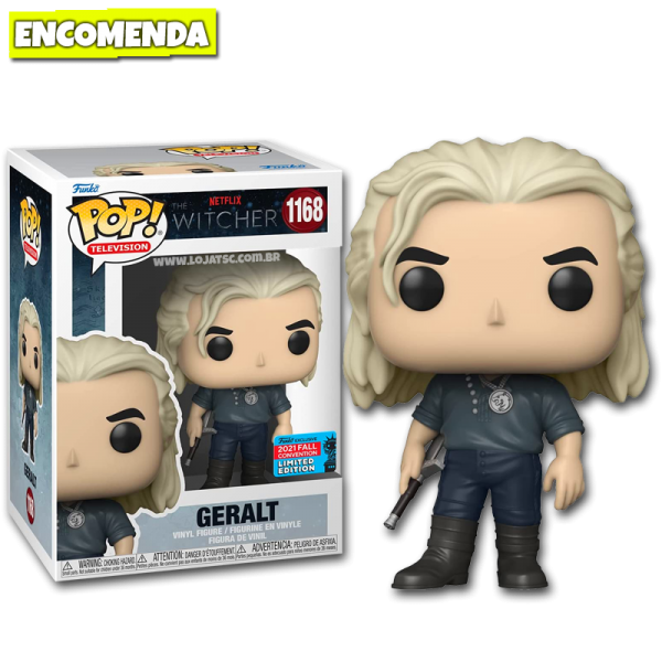 Figurine Pop The Witcher Série Netflix Geralt De Riv (CHASE
