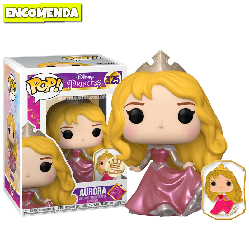 Funko Pop! Ultimate Princess Aurora 325 Cromada Loja TSC