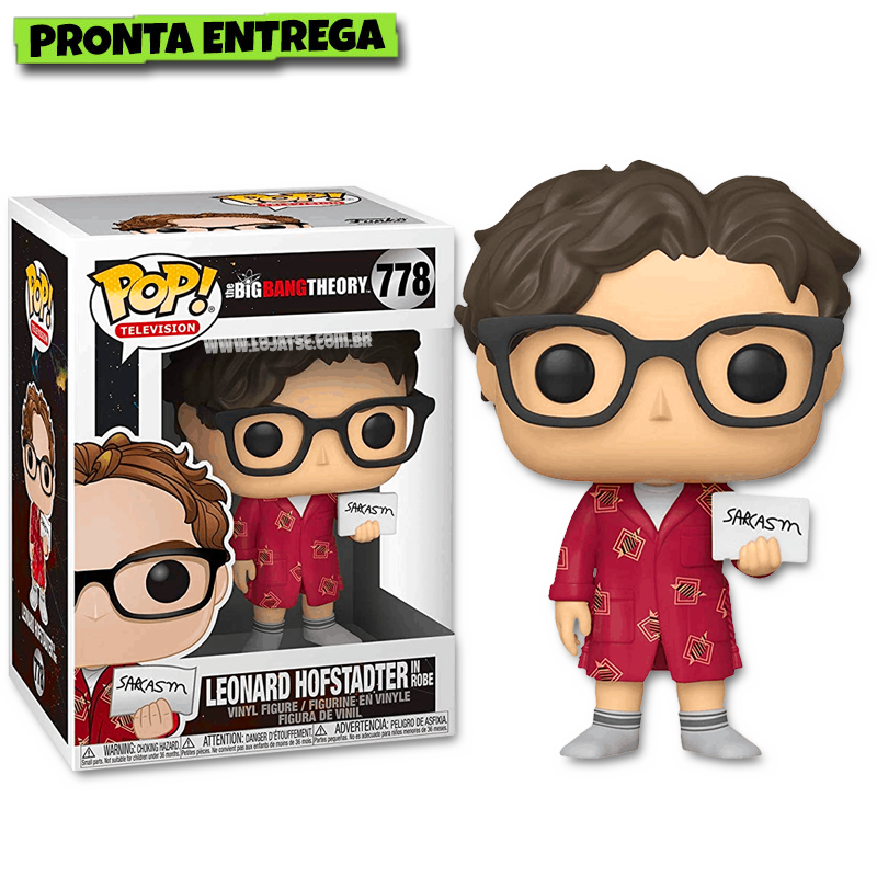 Funko Pop! The Big Bang Theory Sheldon Cooper 776 Loja TSC