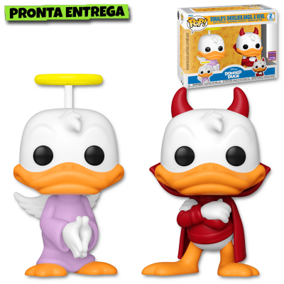 Funko Pop! Pato Donald - Anjo e Diabo 2Pk