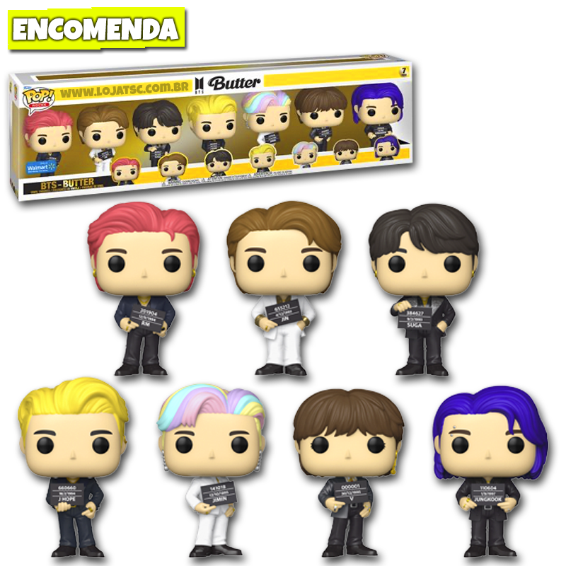 PRÉ-VENDA: Funko Pop! BTS - Butter (PACK) Walmart - Loja TSC