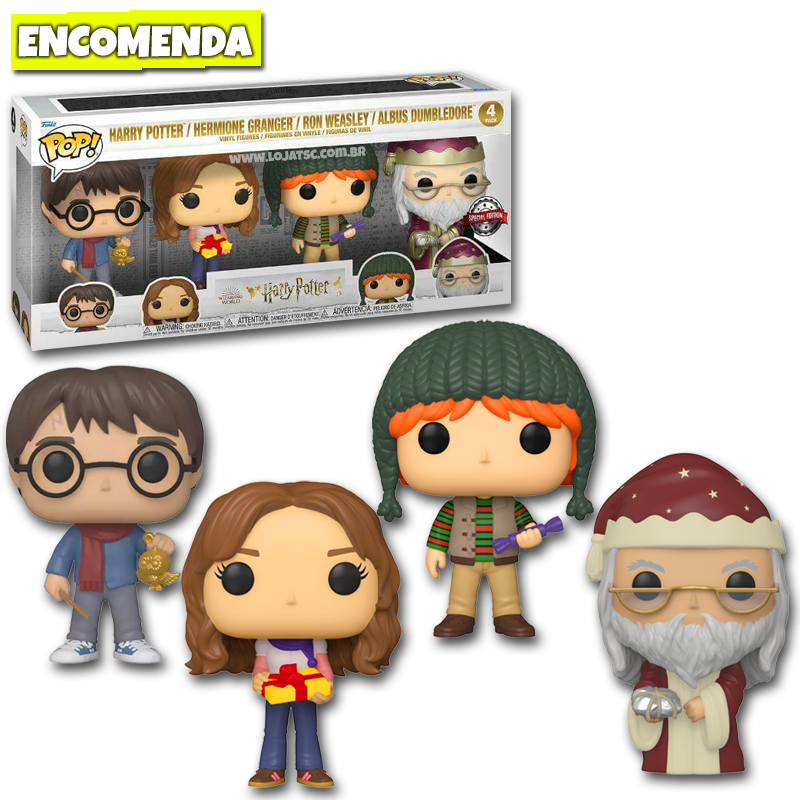 Funko PoP! Harry Potter / Hermione Granger / Ron Weasley / Albus