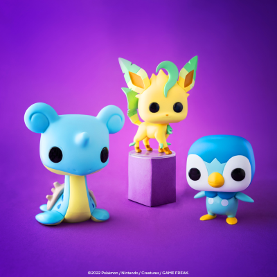 Funko Pop! Pokémon Labras Piplup Leafeon