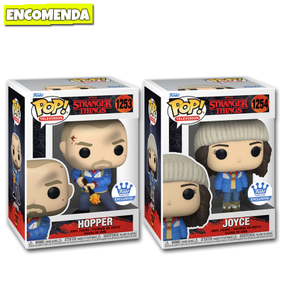 Funko Pop! Stranger Things – Hopper #1253 + Joyce #1254 2
