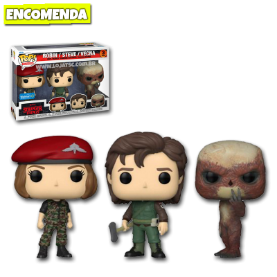 Funko Pop! Stranger Things - Robin / Steve / Vecna 3Pk Walmart