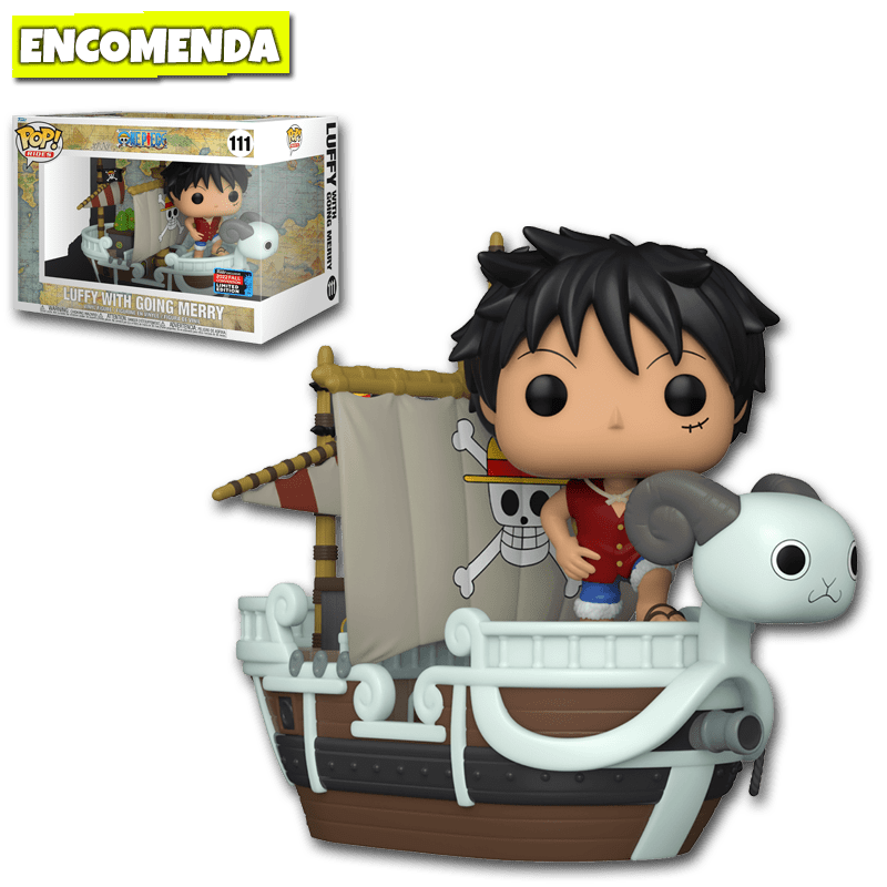 Funko Pop! One Piece Luffy with the Going Merry 111 Loja TSC