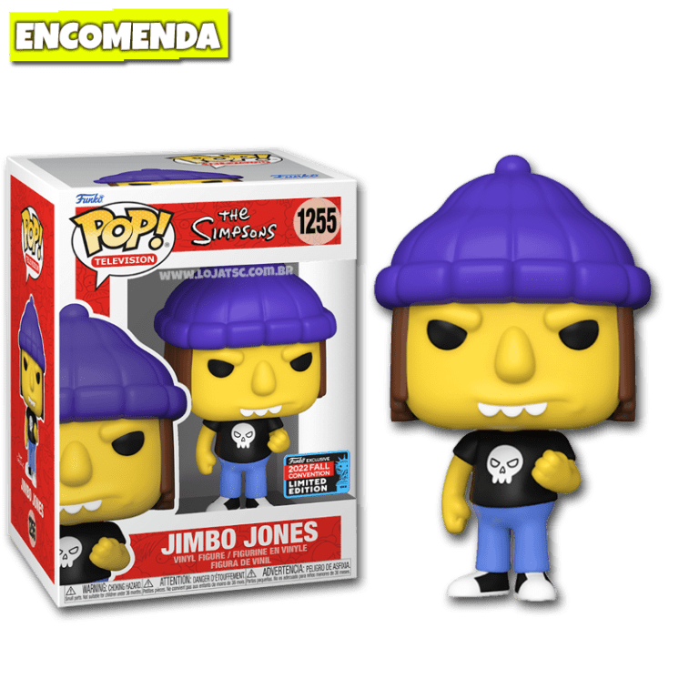 Funko Pop! Os Simpsons Jimbo Jones 1255 Loja TSC