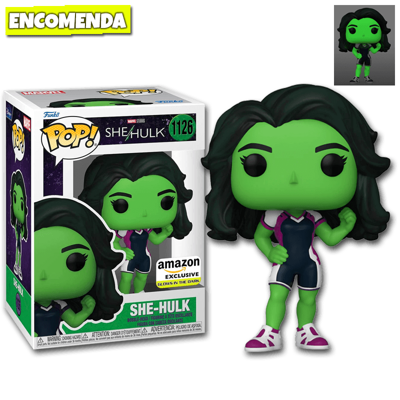 Funko Pop! She-Hulk #1126 GITD - Loja TSC