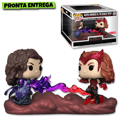 Funko Pop! WandaVision - Agatha Harkness vs. The Scarlet Witch 1075