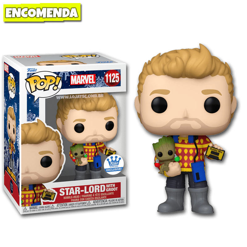 Funko POP! Marvel: Star-Lord w/ Groot (Funko) #1125