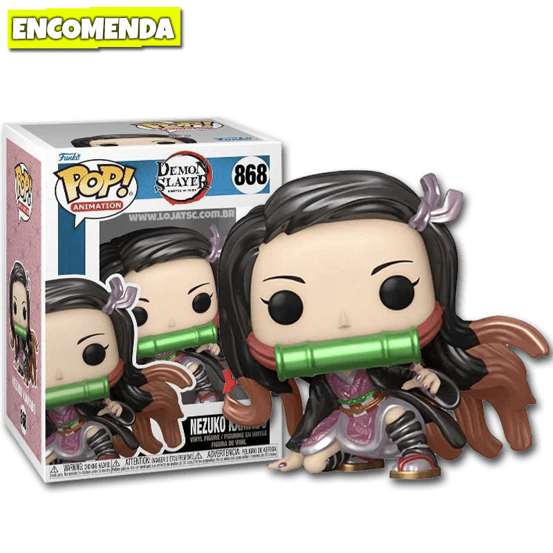 Boneco Funko Pop! Demon Slayer - Nezuko Kamado - 868 - Funko