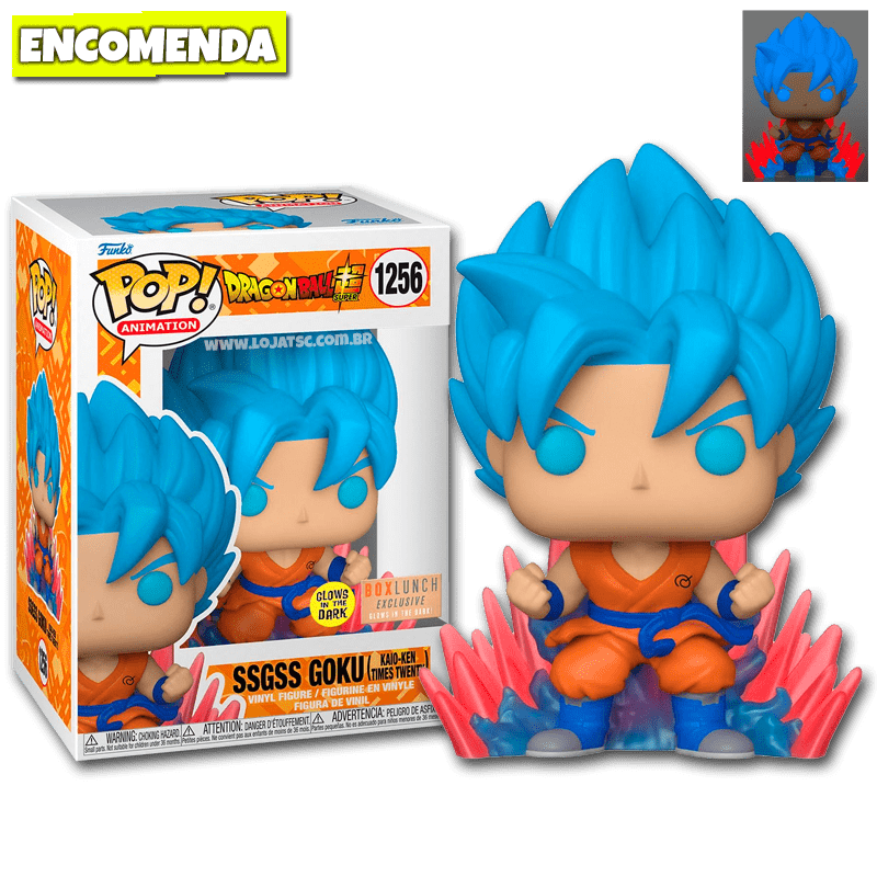 Boneco Articulado Colecionavel Action figure Funko Pop Universo de Dragon  Ball Super Goku ssj Blue 3 em Promoção na Americanas