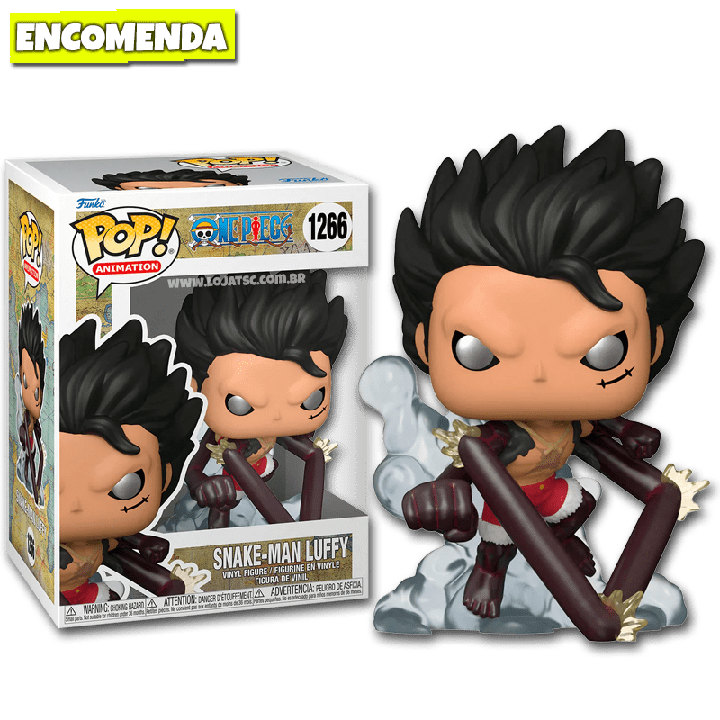 Funko Pop! One Piece - Snake-Man Luffy #1266 - Loja TSC