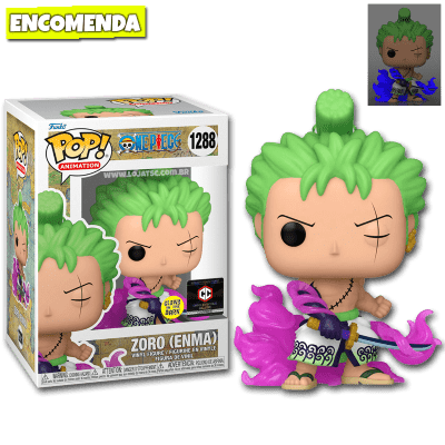 Funko Pop! Chaveiro One Piece - Roronoa Zoro - Loja TSC