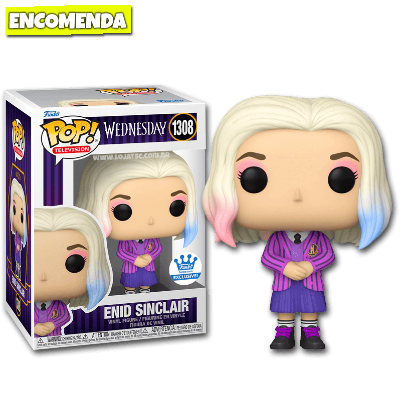 PRÉ-VENDA: Funko Pop! Wednesday - Enid Sinclair #1308 - Loja TSC